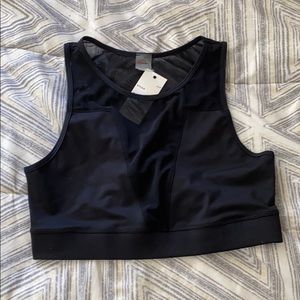 Beautiful see through crop top.